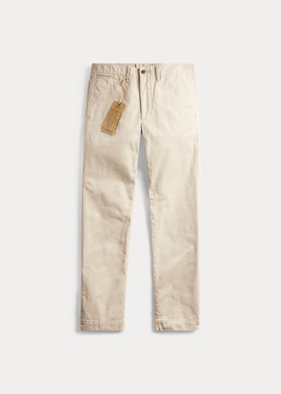 Pantalones Chinos Ralph Lauren Hombre Beige - Cotton - SLOMN5964